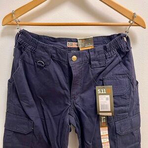 5.11 Tactical Women's Navy Work Pants with Utility Pockets
